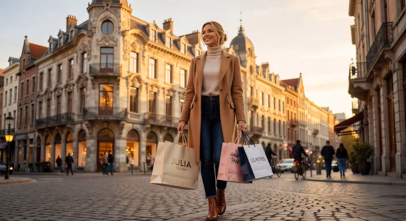 Sugar baby doet shopping in het Zuid van Antwerpen