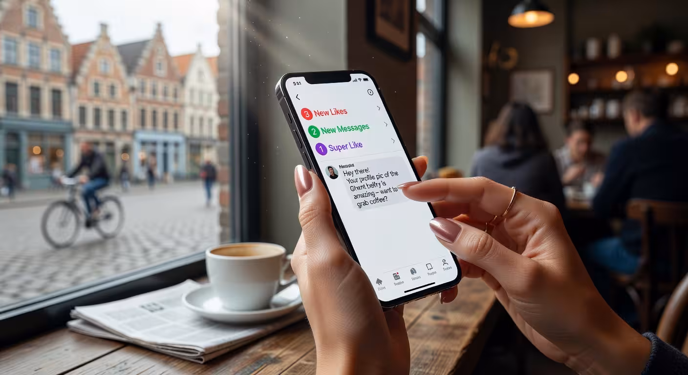 Gen Z checkt constant meerdere dating apps op smartphone